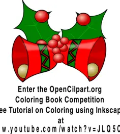 Vector illustration of Christmas bells