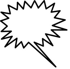 Shout out callout vector image