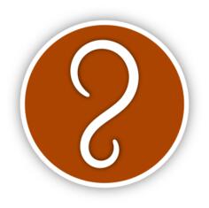 Vector image of winding logo