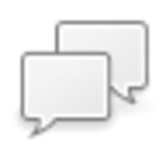 Group chat icon vector illustration