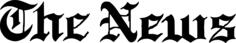 ''The news'' sticker vector image