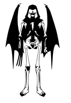Lordi skeleton vector graphics