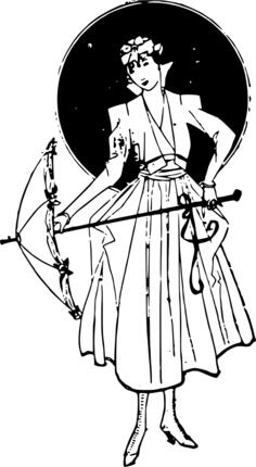 Lady walking with umbrella vector graphics