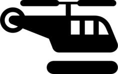 Helipad sign vector graphics