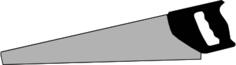 Saw vector image
