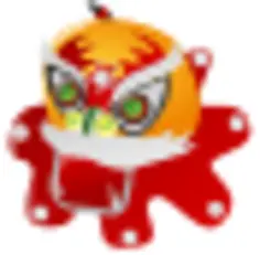 Chinese New Year dragon vector image
