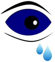 Eye drops sign vector illustration