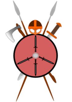 Primitive weapons selection vector image