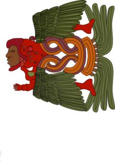 Tribal war sign vector image