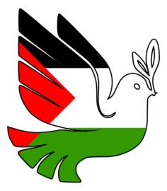 Peace for Palestine vector image