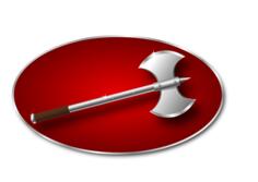 Vector image of tomahawk