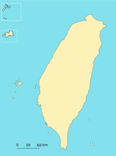 Taiwan Map vector clip art