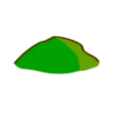 Mountain map element vector graphics