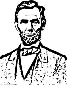 Abraham Lincoln vector illustration