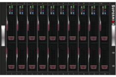 Server centre rack vector image