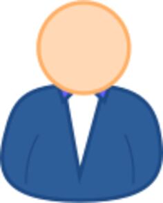 User 3 avatar vector clip art