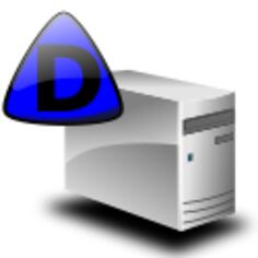 Domain server icon vector image
