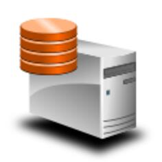 DB server vector image