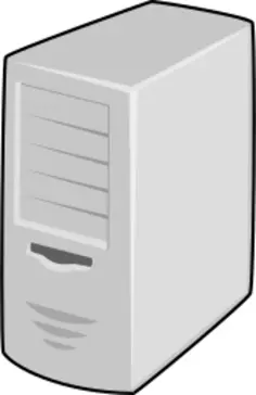 Server icon vector image