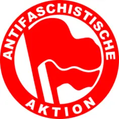 Antifascist action sign vector image