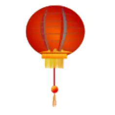 Chinese lantern vector image