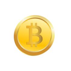 Bitcoin vector illustration