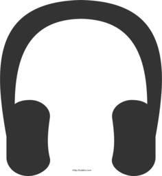 Vector graphics of headphones symbol