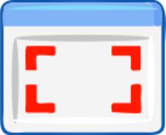 Computer windows select icon vector image