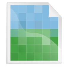 GIF image vector icon