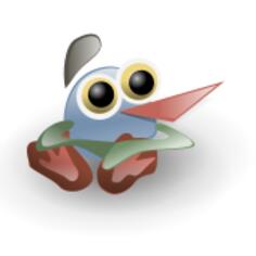 Cartoon frog vector image