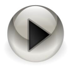 Next computer button vector clip art