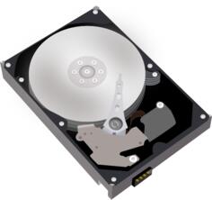 Hard disk vector rimage