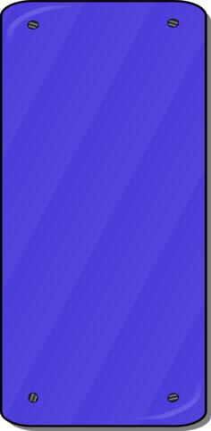 Blue pane vector image