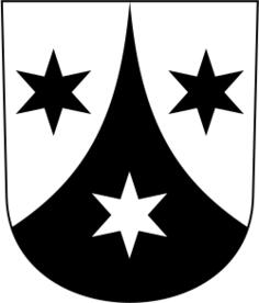 Weisslingen coat of arms vector illustration