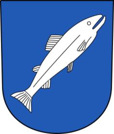 Rheinau coat of arms vector illustration
