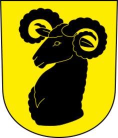 Wildberg coat of arms vector image