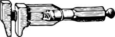 Plug spanner vector illustration