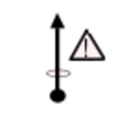 Potholes caution TSD vector sign