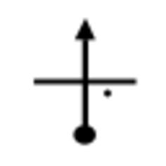 Right land mark 2 TSD vector sign