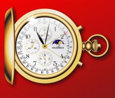 Pocketwatch vector image