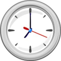 Clock vector graphics