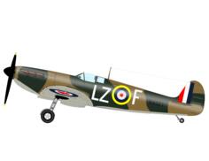 Spititfire MK1 aircraft vector image