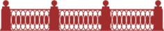 Cast iron gratings of embankment vector illustration