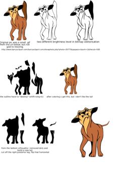 Angry dog vector images