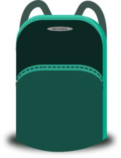 School bag vector image
