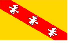 Lorraine region flag vector image