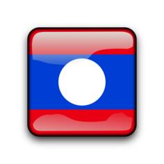 Laos flag vector