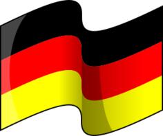 Flag of Germany vector image