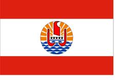 Flag of French Polynesia vector image