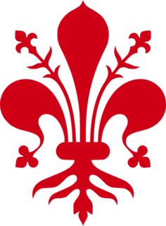 Vector coat of arms of Florence City